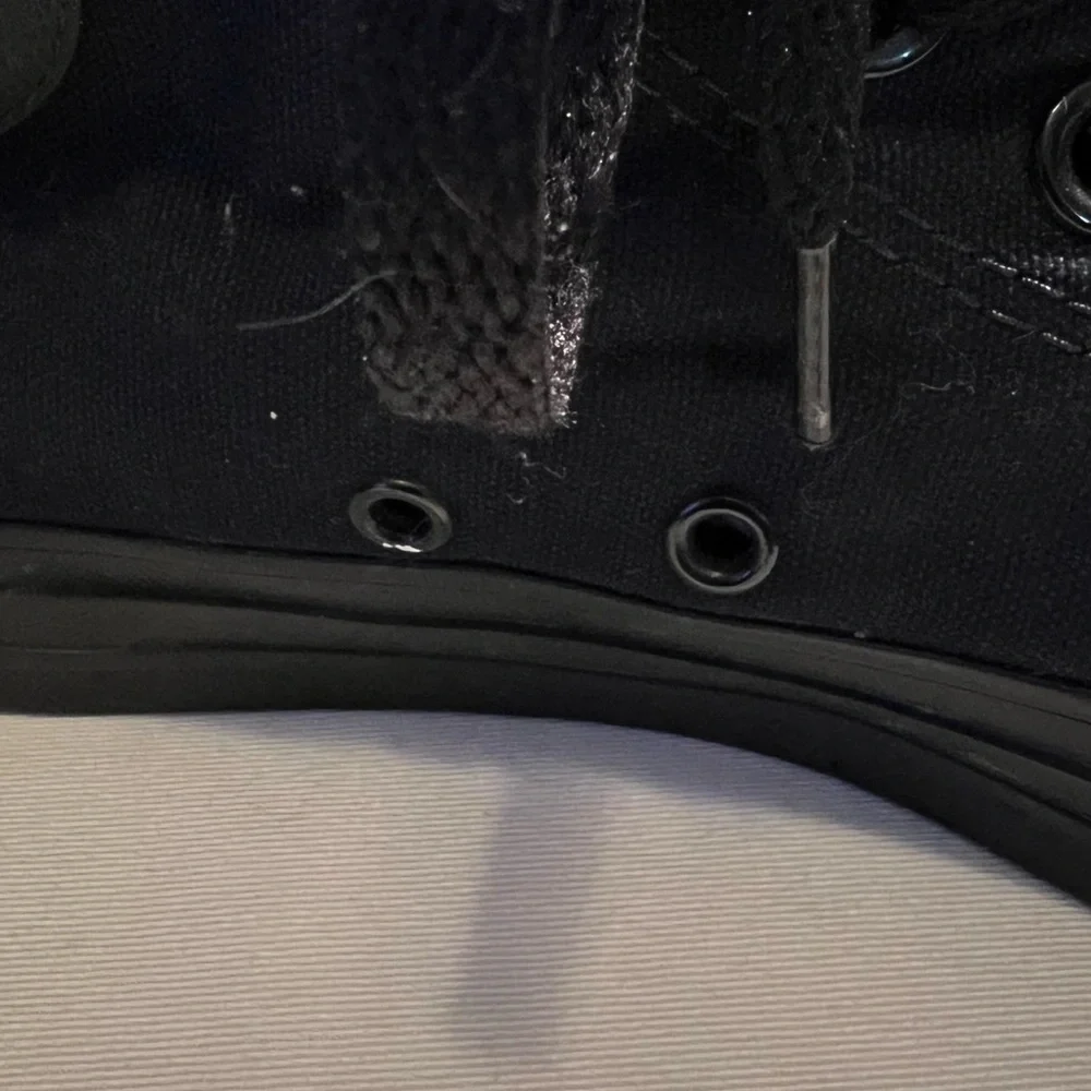 Black Converse High Top Sneakers - Picture 5 of 14